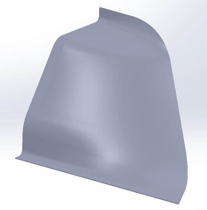 E30 Driver Side Wheel Tub Snip - Front.JPG